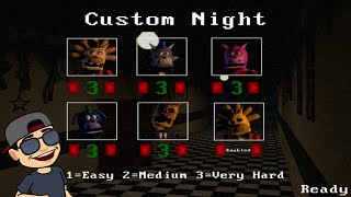 ALL MAX MODE!!! | THE CURSE AT ZOOPLACE | MODO TODO AL MÁXIMO | CUSTOM NIGHT | FNAF FAN GAME 2024 |