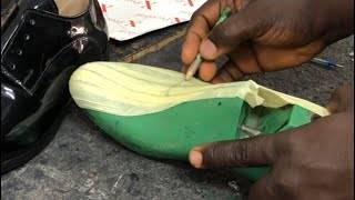 Shoe making pattern drafting