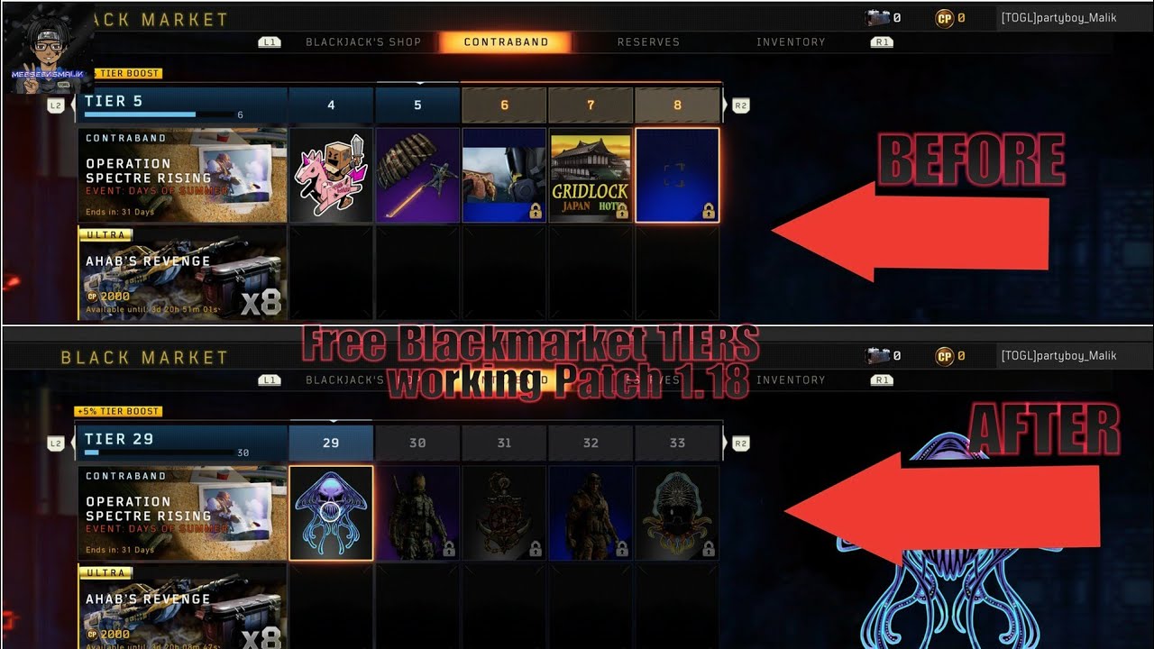 COD: BLACK OPS 4 unlimited TIER skips FREE NO COD POINTS ... - 