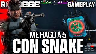 Can I get my first ace with Solid Snake in Rainbow Six Siege? screenshot 3