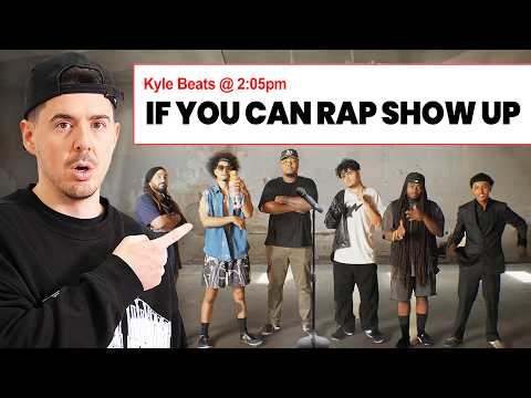 I Created A Rap Cypher For Local Artists