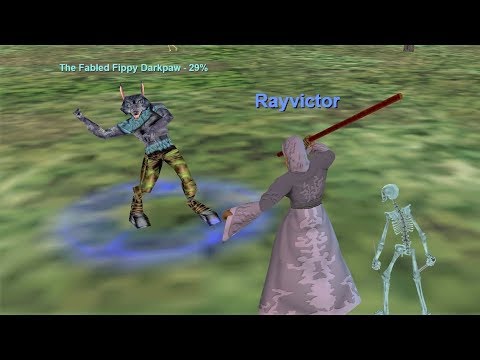 EVERQUEST - THE FABLED FIPPY DARKPAW - The BEST newbie +5 INT range slot item!