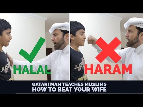 A video has gone viral where qatari man explains how to beat your wife according islam and the quran. 💁🏻 become channel member: https://www..co...