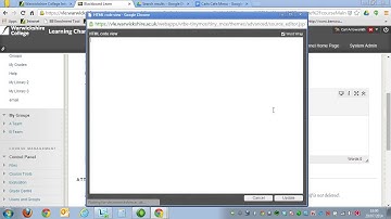 Placing Google Docs into Blackboard