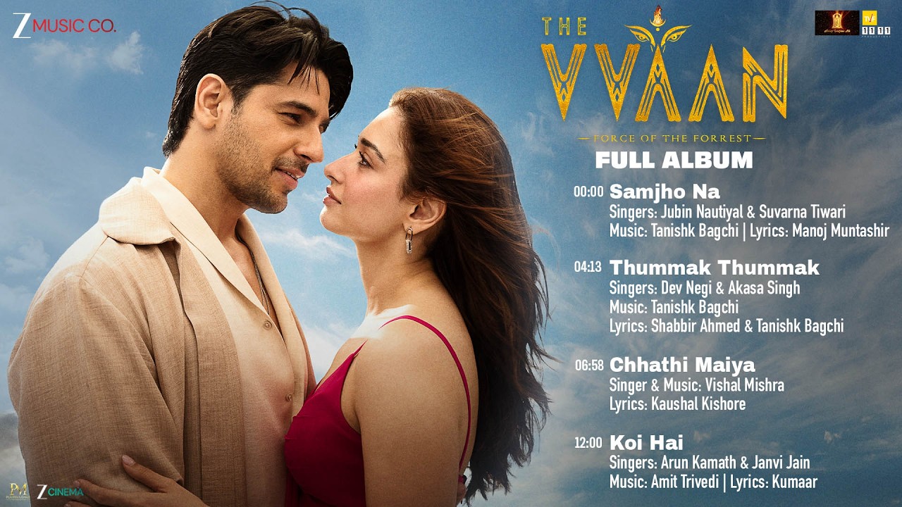The Vvaan - Full Album | Sidharth Malhotra & Tamannaah | Tanishk Bagchi, Vishal Mishra, Amit Trivedi