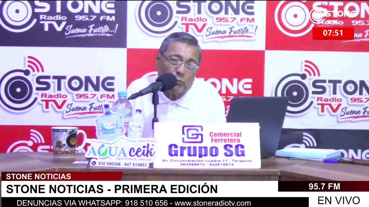 🎥 ¡EN VIVO AHORA STONE NOTICIAS! 🗣️