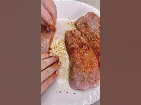 Стейк из индейки🔥 #вкусныйрецепт #food #еда #recipe #рецепты #индейка # ...
