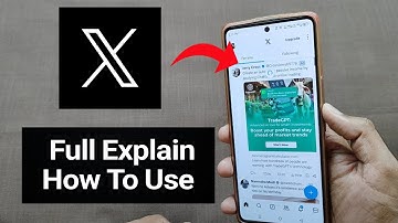 X Twitter Kaise Use Karte Hain || How To Use Twitter X For Beginners ( Full Explain )