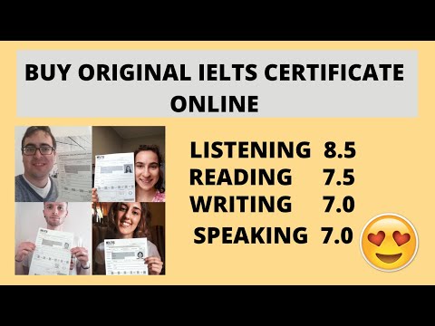 IELTS PTE परीक्षेत न बसता सत्यापित IELTS प्रमाणपत्रे मिळवा || ग्राउंड वास्तव