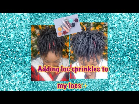 Loc Sprinkles for Microlocs, How to Install Loc Sprinkles