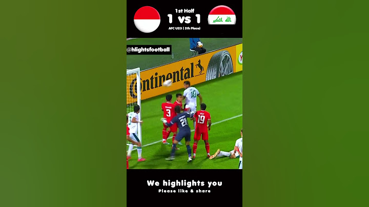 Indonesia vs Iraq #afcu23asiancupqatar2024 #indonesia #iraq #highlights #hlightsfootball