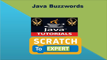 3 - Java Buzzwords