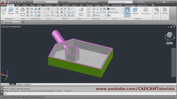 AutoCAD 3D Tutorial for Beginners - 2 of 3