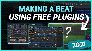 MAKING A BEAT USING FREE VST PLUGINS ONLY *but it