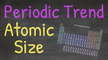 Understanding Atomic Size Trends On The Periodic Table: Simple Chemistry Guide: Chemistry Study Tips