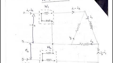 Lecture 6 - 3 Phase Power measurement using Two Wattmeter method