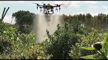 What is the effect of Dajiang agricultural UAV with our centrifugal nozzle? Is it what you need?