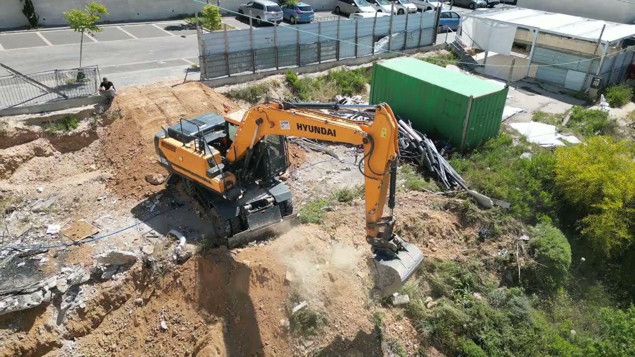 סרטון תדמית הכנת השטח לבניין החדש של כולל ברכת אברהם