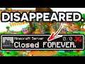 7 Famous Minecraft Servers That DISAPPEARED...