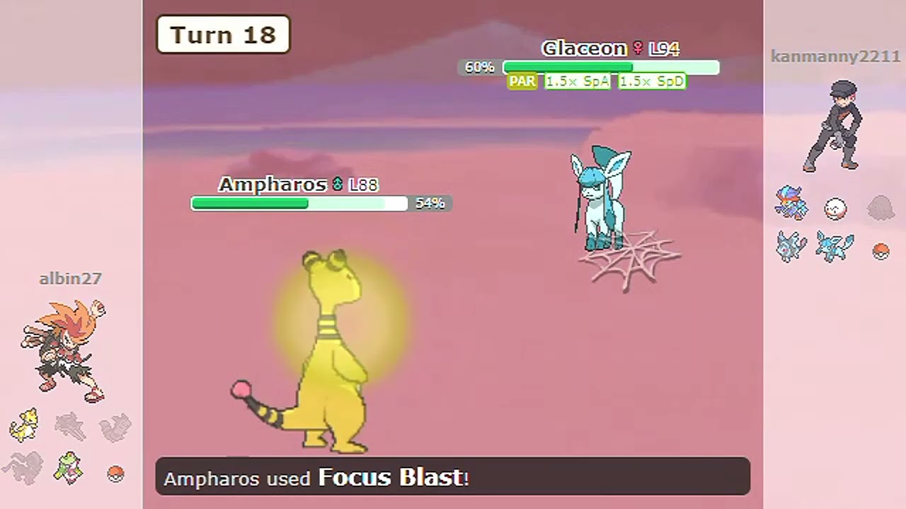 Pokémon Lurantis vs Slaking | Random Battle