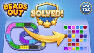 🧩 Beads Out - Level 752 Walkthrough & Solution | Voodoo (iOS/Android) 📱