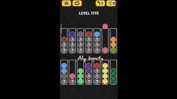 ball sort puzzle level 1775