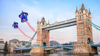 Flying Through Londons Tower Bridge World First