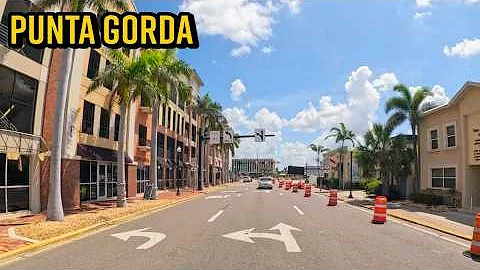 Driving Through Punta Gorda Florida
