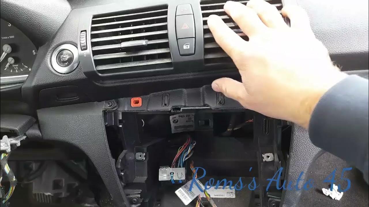 Démontage grilles d'aération bmw Série 1 e81 et e87 YouTube