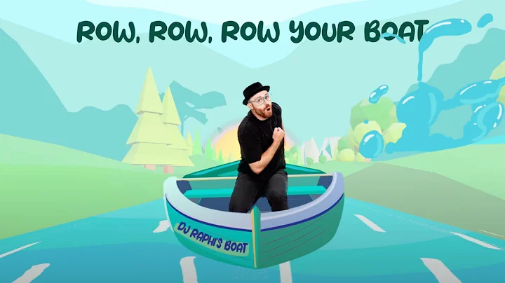 Row Row Row Your Boat - Nursery Rhymes & Kids Songs | DJ Raphi