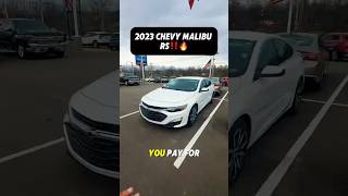 How much would you pay for this 2023 Chevy Malibu? #chevrolet #malibu #sedan