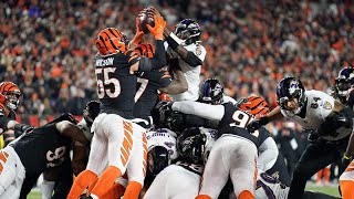 Bengals Return of Tyler Huntley's Fumble for 98-Yard Touchdown is Better with Titanic Music