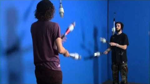 Dubé Juggling Presents: How to do a 3-3-10 Club Passing