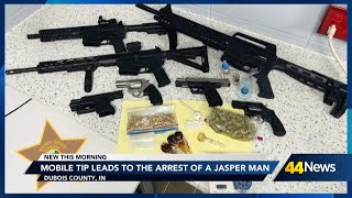 Tip leads to drug arrest of Jasper man