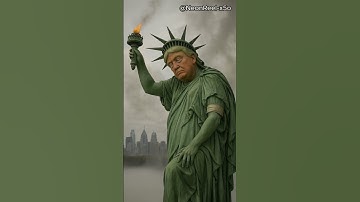 "Trump as Lady Liberty? A Haunting Allegory of Modern America! |ai video #trump #putin