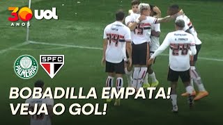 SĂO PAULO EMPATA! BOBADILLA DEIXA TUDO IGUAL CONTRA O PALMEIRAS! VEJA O GOL!