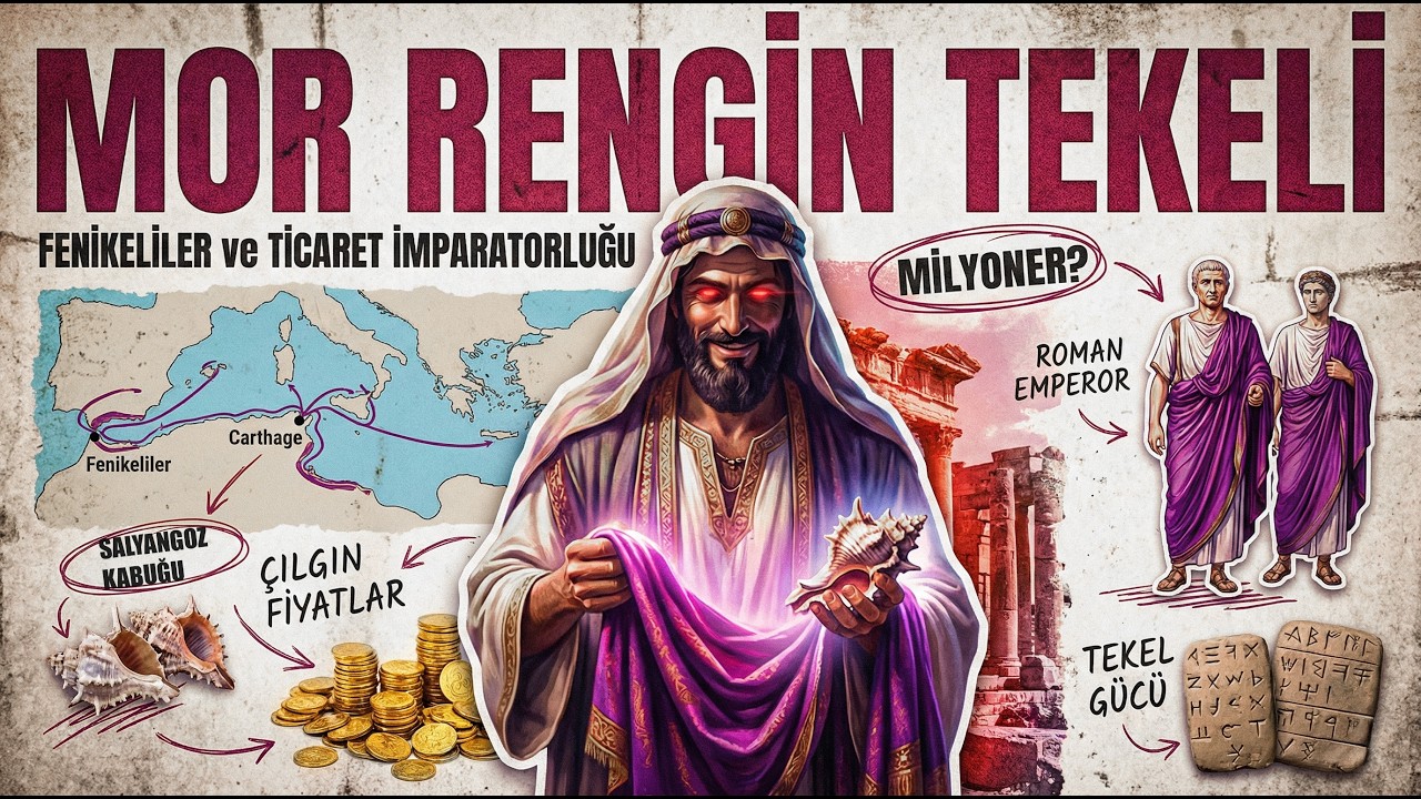Mor Rengin Tekeli: Fenikeliler ve Ticaret İmparatorluğu