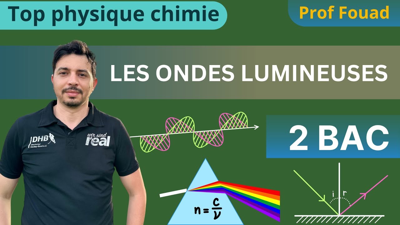 les ondes lumineuses 2 bac