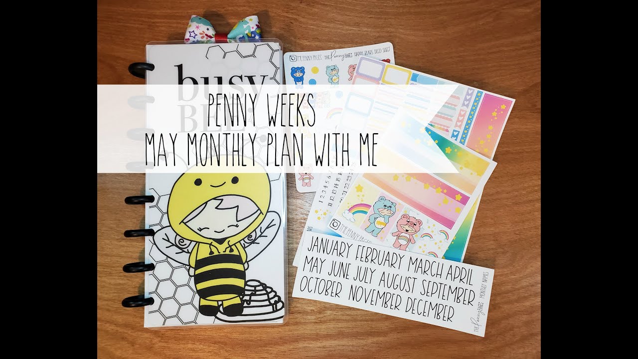 Penny Weeks May Monthly Plan with Me