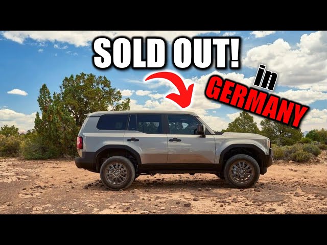 New Toyota Land Cruiser Sells Out In 30 Minutes In Germany