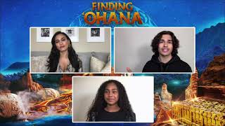 Enjoy Nathalia Jackson's interview with Alex Aiono and Lindsay Watson about Finding 'Ohana.