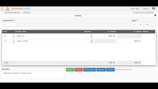 Accounting for Accountants using GNUKhata Part 2 (Creating Vouchers) - English