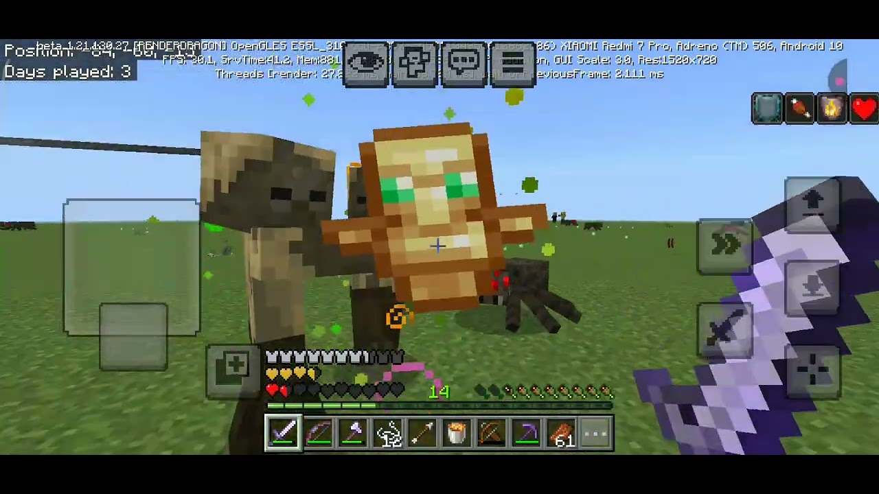 Le pvp avec les mobs partie 2