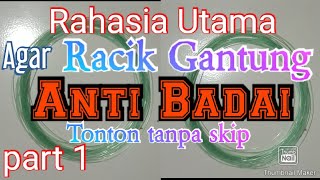 part#1.Tutorial Cara Mudah Membuat Aring/Racik Gantung Ruak Ruak Anti Badai Terbaik.