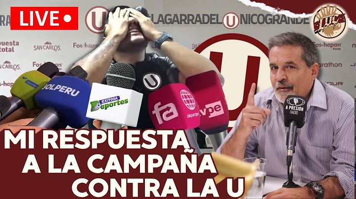¡WILLIAM RIVEROS ES BAJA! MI RESPUESTA DE LA CAMPAÑA CONTRA UNIVERSITARIO ¿ORMEÑO ES DORREGARAY 2.0?