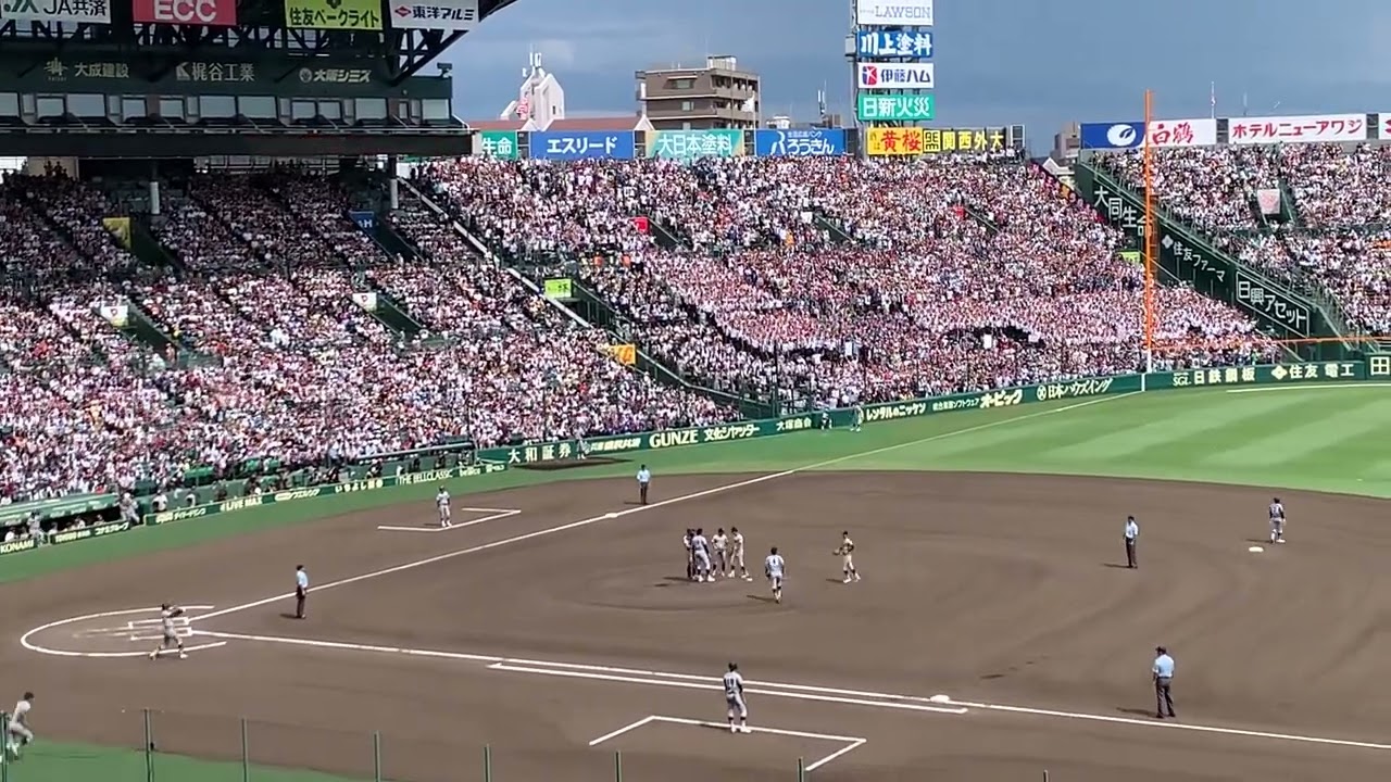 慶應義塾vs仙台育英　１回表慶應２点先取！フル