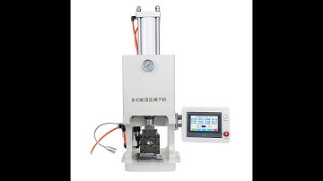 automatic Hexagonal Shape terminal crimp machine Free change applicator