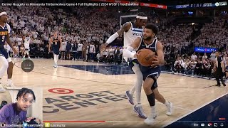 FlightReacts To #2 NUGGETS at #3 TIMBERWOLVES | FULL GAME 4 HIGHLIGHTS | May 12, 2024!
