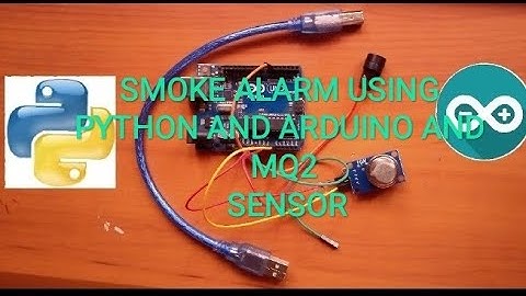 SMART SMOKE DETECTION ALARM USING ARDUINO || PYTHON AND MQ2 SMOKE SENSOR. || PYTHON VOICE ALARM