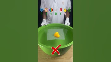 TRY TO GUESS HOW MANY TISSUE PAPER WILL FLOAT! #asmr #experiment #satisfying